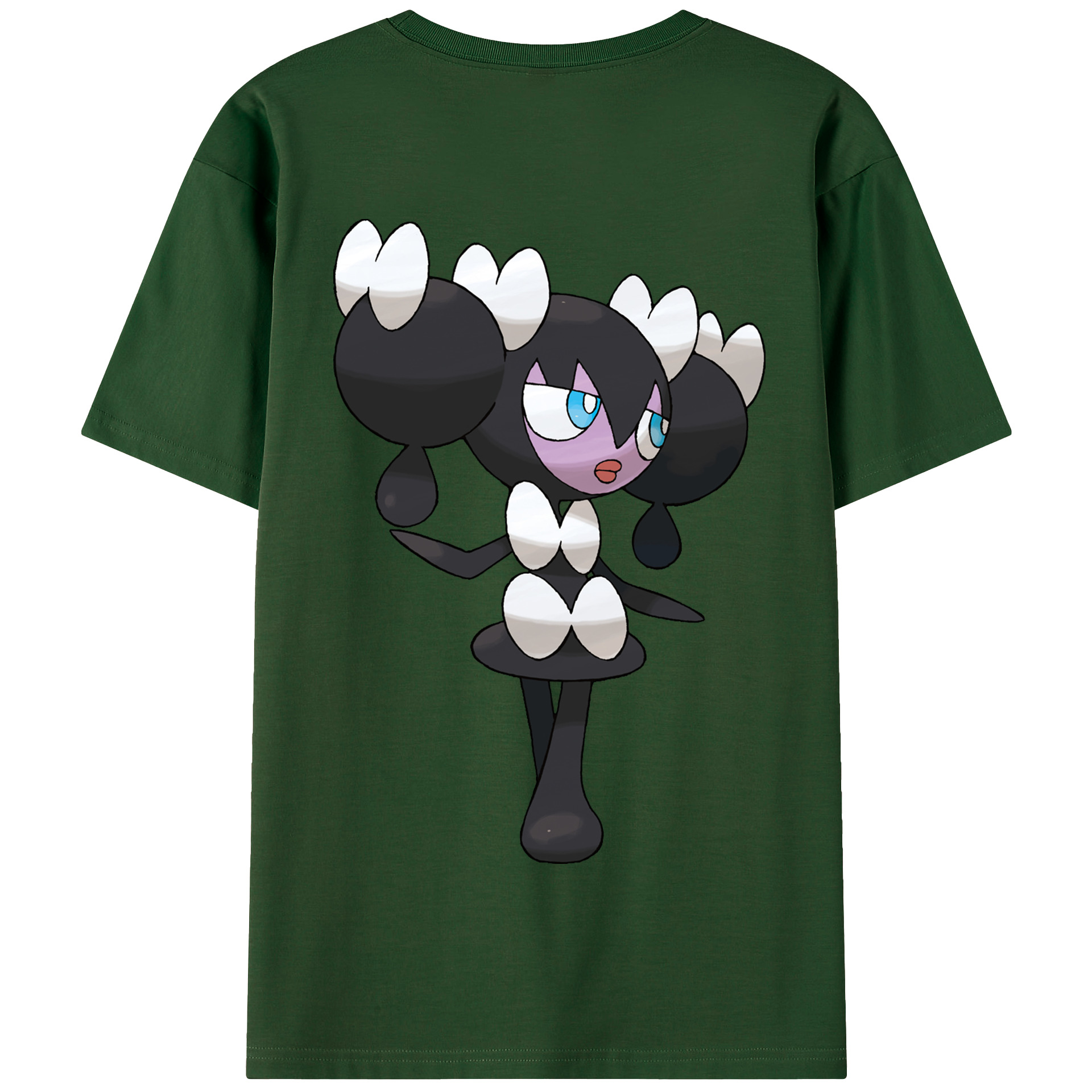 （画像用） ポケットモンスター Pokémon 綿100％半袖Tシャツ（背面プリント）